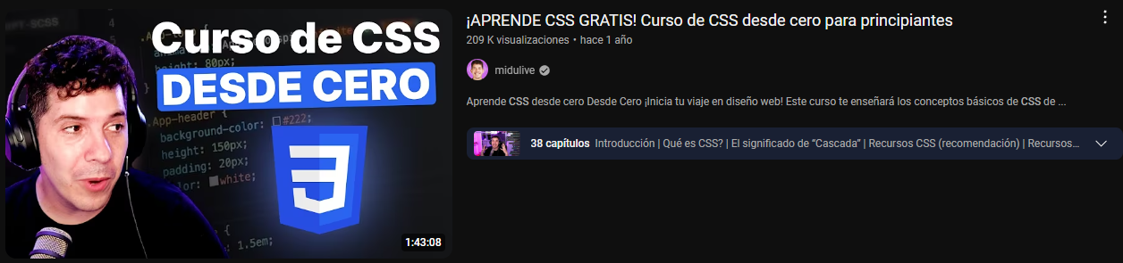 Imagen curso Css Midu